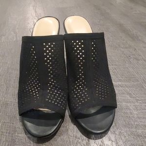 Heeled Suede Sandals